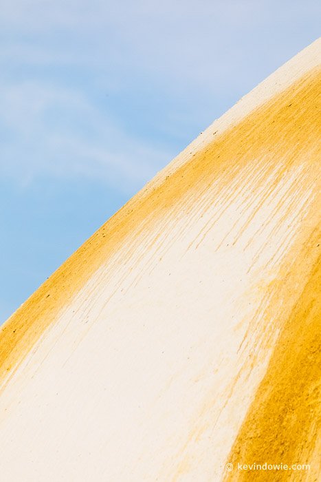 Gold and blue