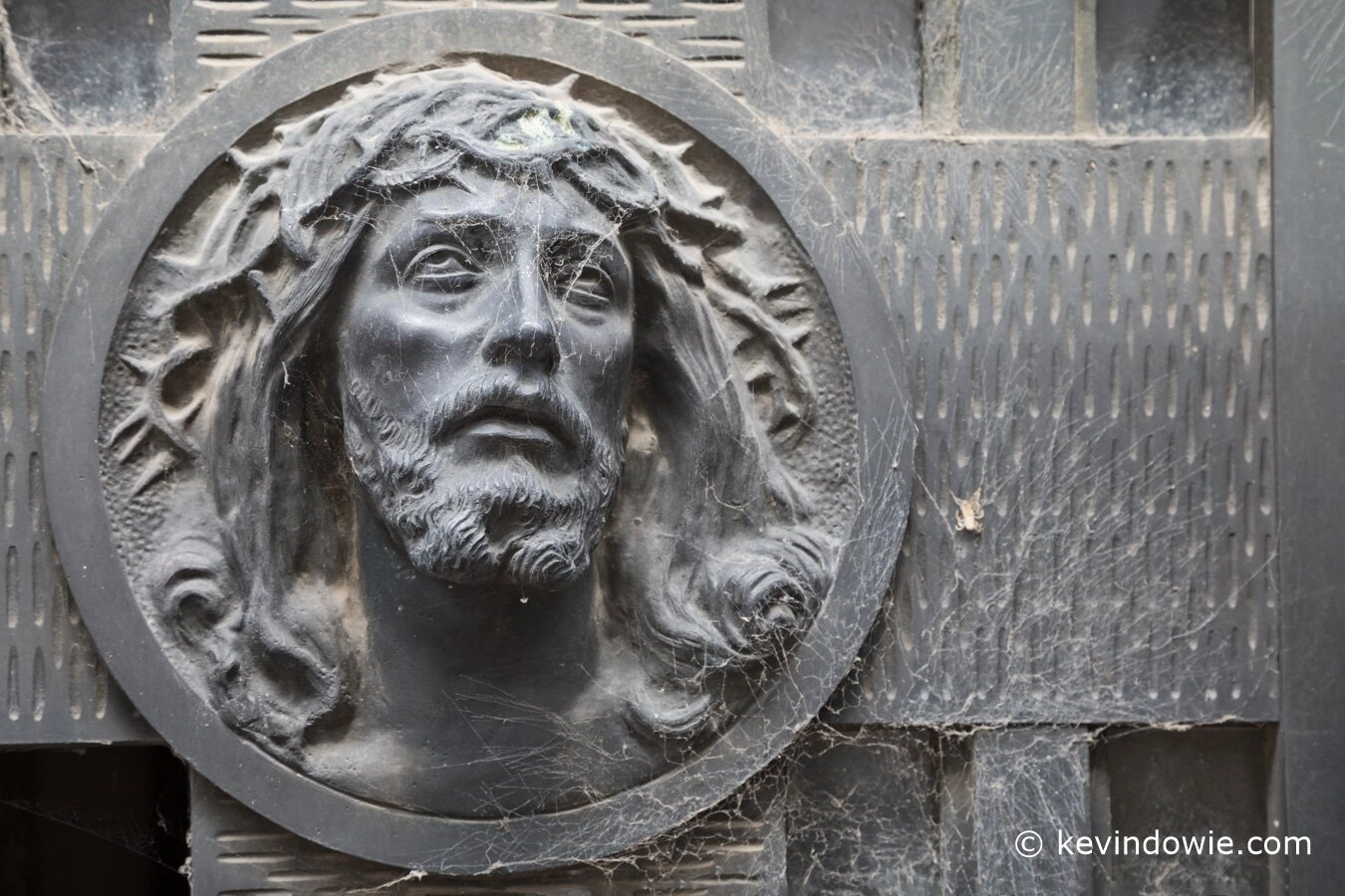 Christ in spider's web, Recoleta